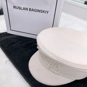 Ruslan Baginskiy embellished baker boy cap